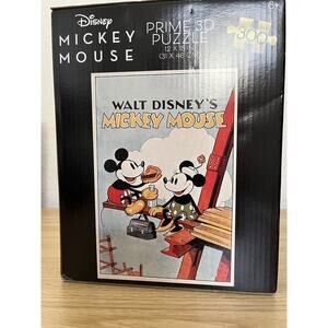 DISNEY MICKEY MOUSE PRIME 3D Puzzle Brand NEW 12x18 Inch 300 Pieces Sealed